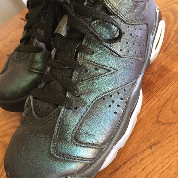 Jordan 6 Retro "All-Star" Chameleon Youth Boys sz6 - Picture 5 of 9